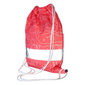 Tenerife Safety Reflective Drawstring Bag