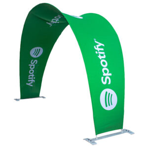 Flare Arch Display Double Sided Stretch Polyester