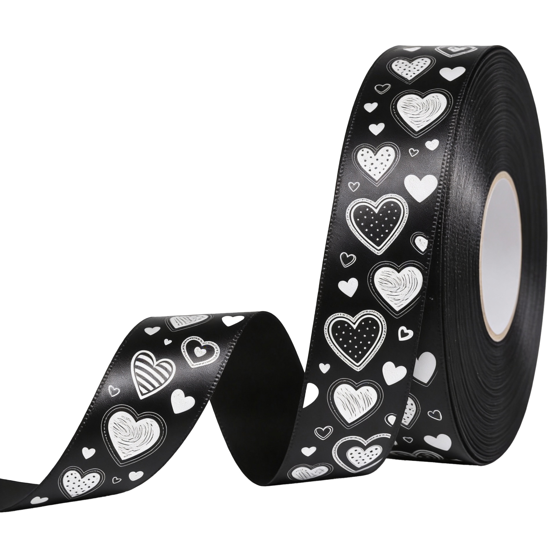 20mm Satin Ribbon S/Sided Print (Per Running Metre) - National Flag